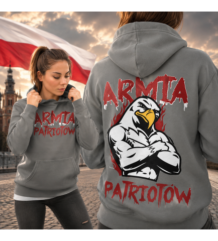 Damska bluza z kapturem ARMIA PATRIOTÓW